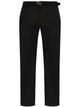 Alexander Mcqueen Black Cotton Blend Pant