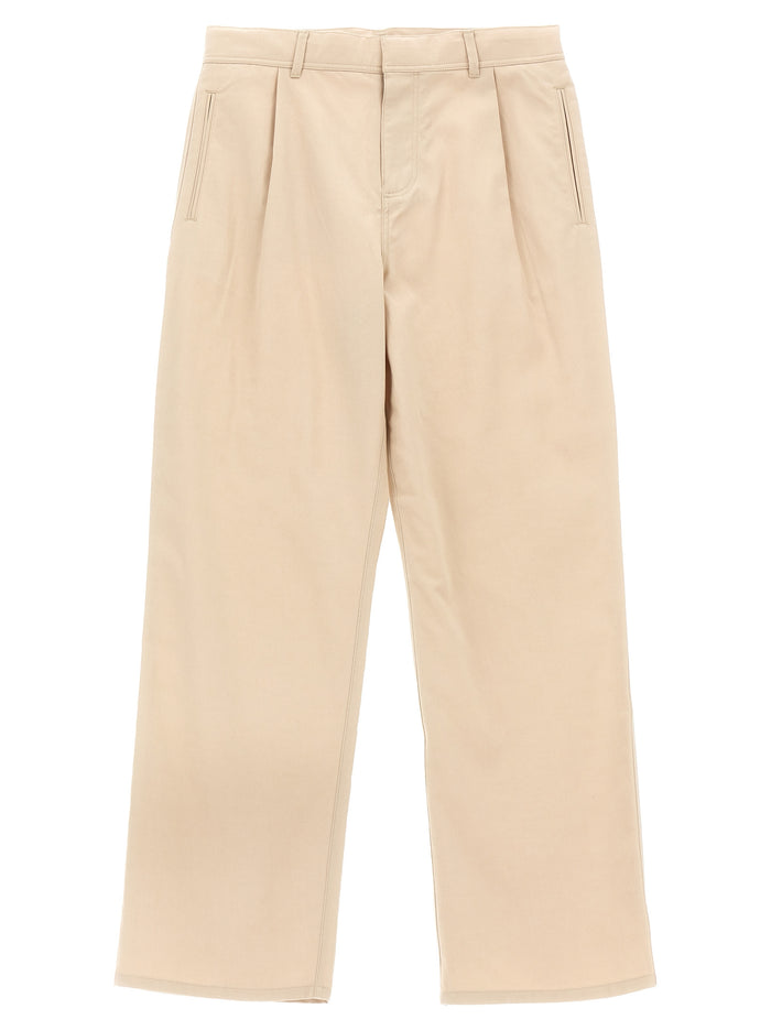 Burberry Logo Embroidery Pants