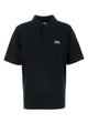 Burberry Logo Patch Cotton Polo Shirt