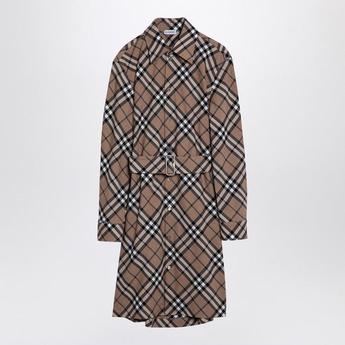 Burberry Belted Shirtdress