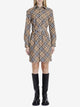 Burberry Embroidered Jersey Shirt Dress