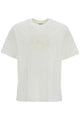 Burberry Ekd Emblem Embroidered Cotton T-Shirt