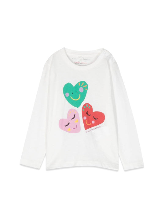 Stella Mccartney T-Shirt Ml Hearts