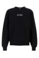 Burberry Black Cotton Blend Sweatshirt