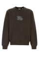 Burberry Brown Cotton Blend Sweatshirt