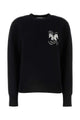 Burberry Black Stretch Wool Blend Sweater