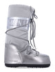 Moon Boot Silver Polyamide Boots