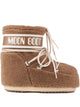 Moon Boot Icon Low Camel Fleece Boots