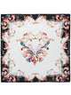 Versace Jeans Couture White Silk Foulard