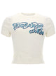 Versace Jeans Couture Ivory Cotton T-Shirt