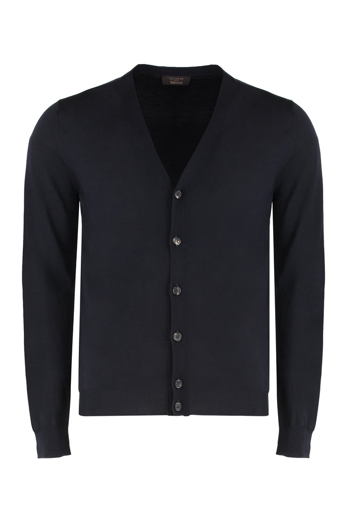 Slowear Cardigan In Virgin Wool