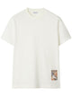 Burberry T-Shirt With Check Application