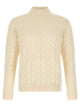 Zanone Braided Turtleneck Sweater