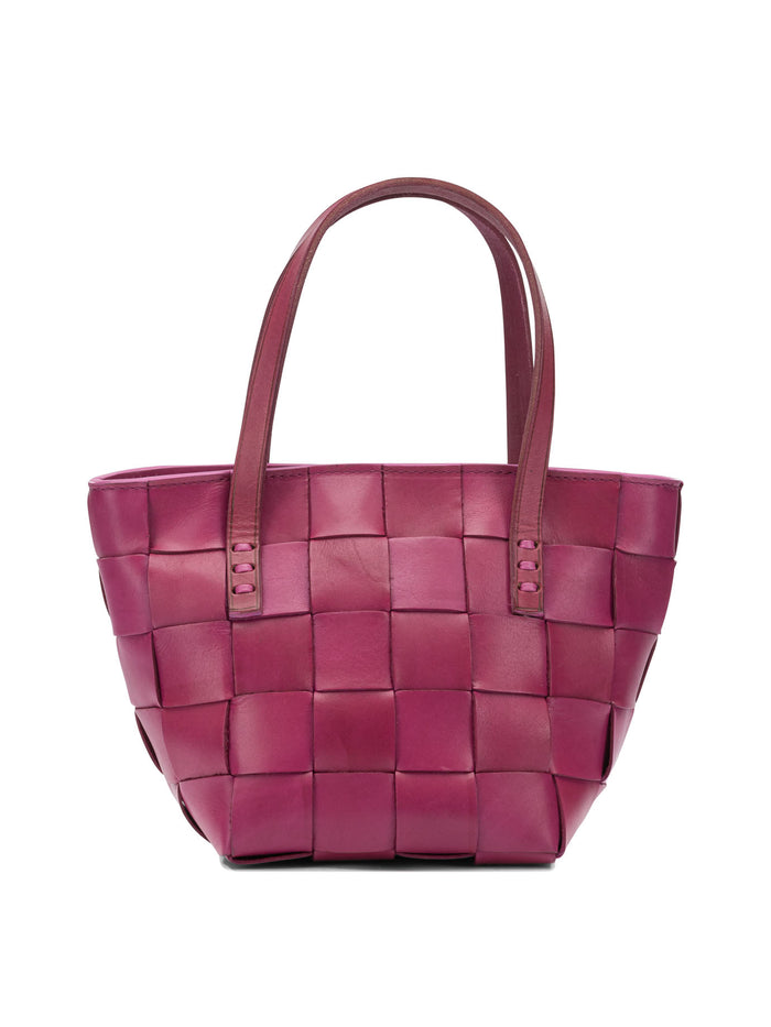 Dragon Difussion Japan Pink Leather Handbag
