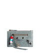 Balenciaga Le City Long Coin And Card Holder In Arena Lambskin With Charms