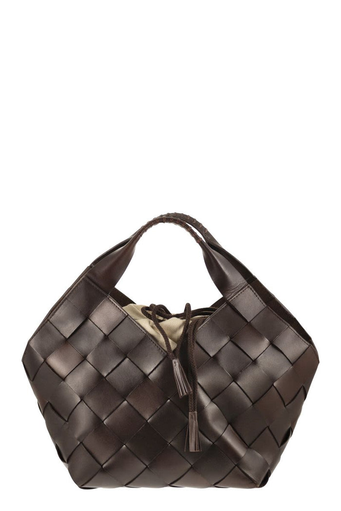 Dragon Botteghe - Braided Leather Bag