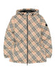 Burberry Check Quilted Jacket