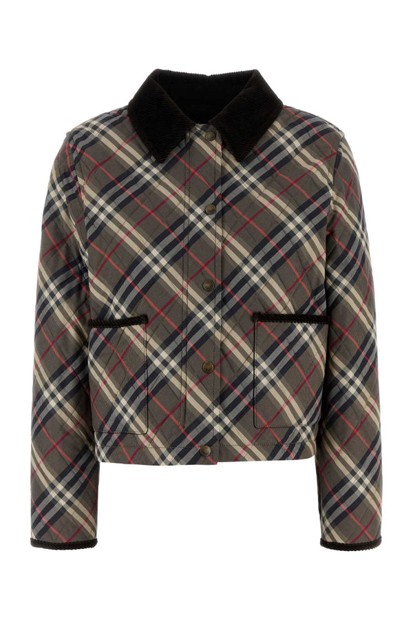 Burberry Embroidered Cotton Jacket