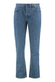 Burberry Straight Jeans In Mid Blue Denim