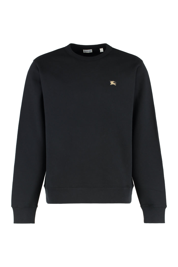 Burberry Logo Detail Cotton Sweatshirt