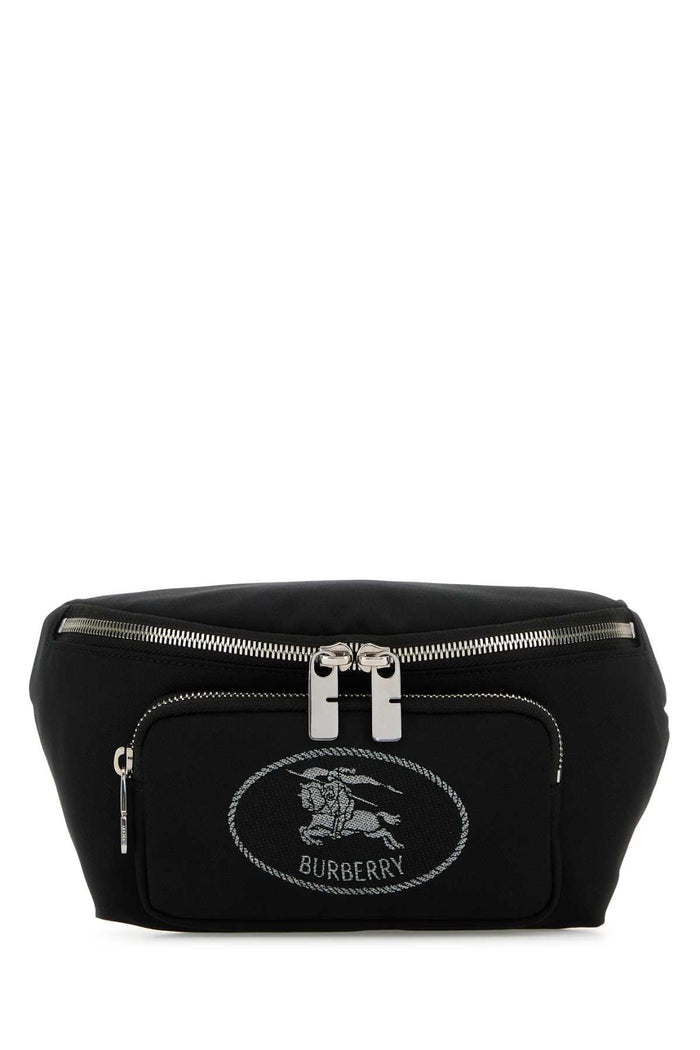 Burberry Black Polyester Belt Bags