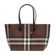 Burberry Ll Medium Shopper Bag -  - Synthetic - Brown