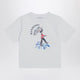 Burberry White T-Shirt With Logo Print