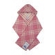 Burberry Mu Tbar Check Hooded Scarf -  - Wool - Pink