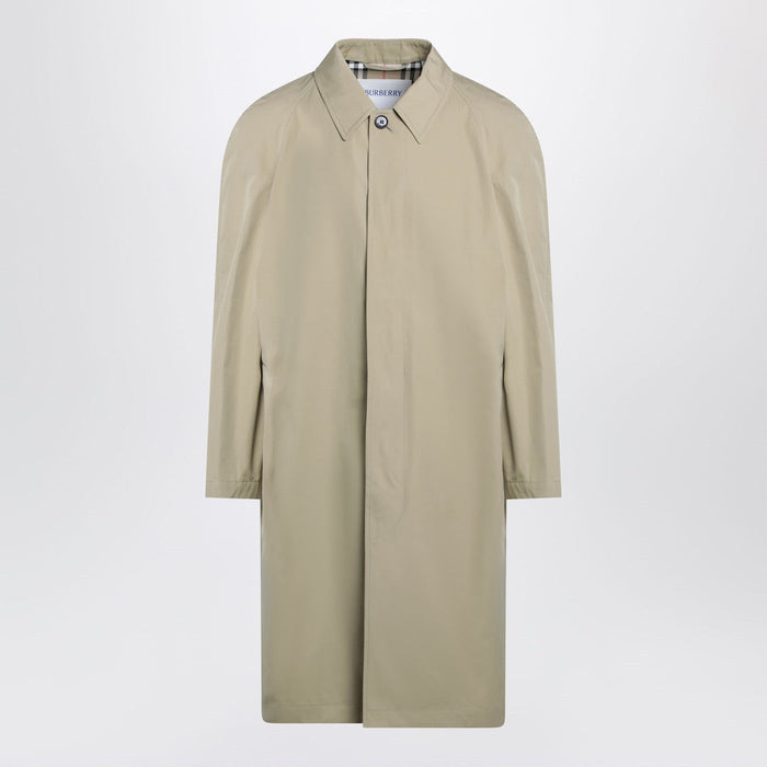Burberry Beige Cotton Overcoat