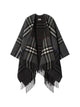 Burberry Grey Burberry Wool Cashmere Cape