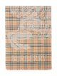 Burberry Scarf With Equestrian Knight Print