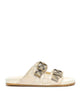 Burberry Beige Urchin Check Sandals