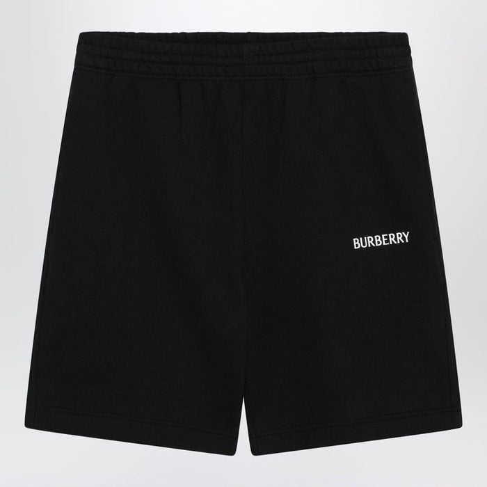 Burberry Black Logo Shorts