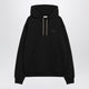Burberry Black Sweatshirt With Check-Pattern Inserts