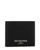 Balenciaga Bifold Wallet With Logo Print
