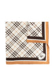 Burberry Check Wool Foulard