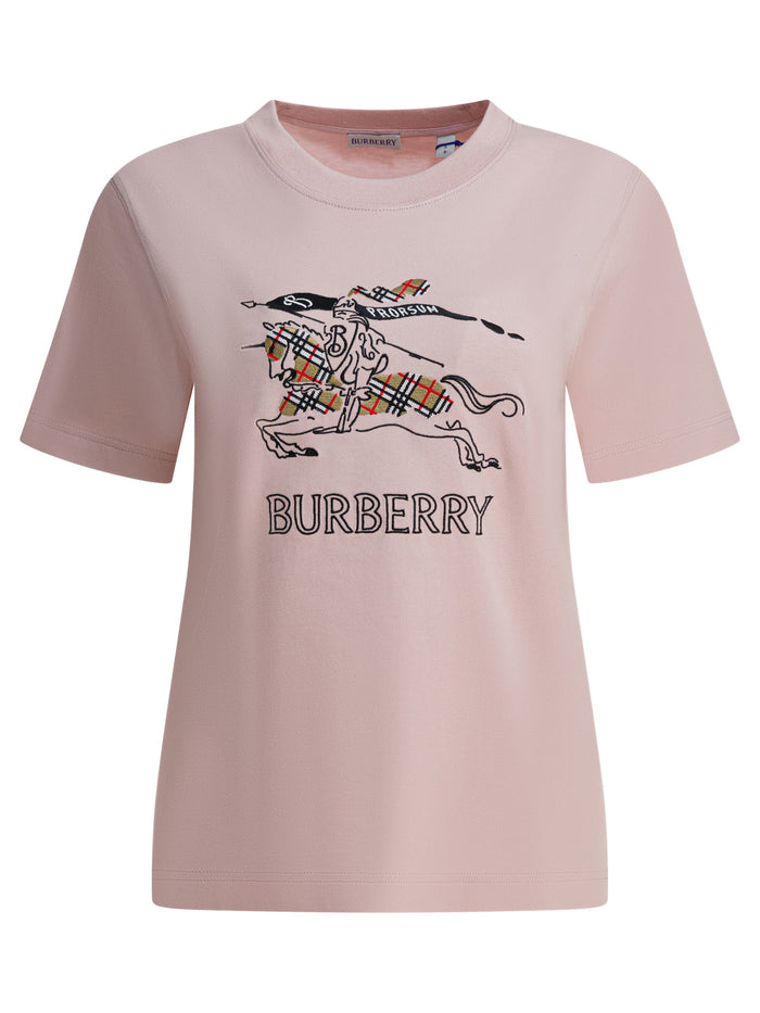 Burberry Cotton  T-Shirt With Ekd
