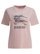 Burberry Cotton  T-Shirt With Ekd