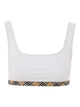Burberry White Samphire Bra Swimwear