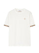 Burberry White Cotton Polo Shirt