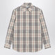 Burberry Beige Check Shirt By Burberry
