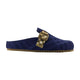 Burberry Lf Urchin Mules -  - Cotton - Blue