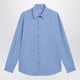 Burberry Cornflower Blue Cotton Poplin Shirt