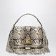 Burberry Small Rider Shoulder Bag In Printed Leather