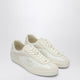 Gucci Ivory Fabric And Suede Sneakers