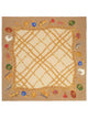 Burberry Check Charm Silk Scarf