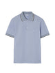 Burberry Logo Collar Cotton Polo Shirt