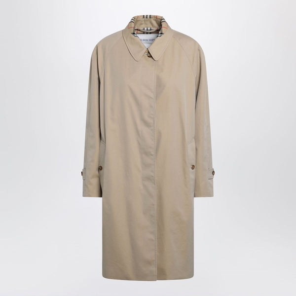 Burberry Honey Beige Cotton Coat