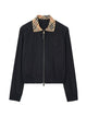 Burberry Navy Blue Cotton Sweater