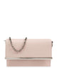 Alexander Mcqueen Pink Leather Mini Cross-Bar Clutch